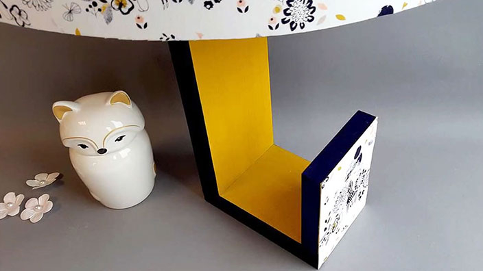 Personnalisation du pied avec votre abat-jour
