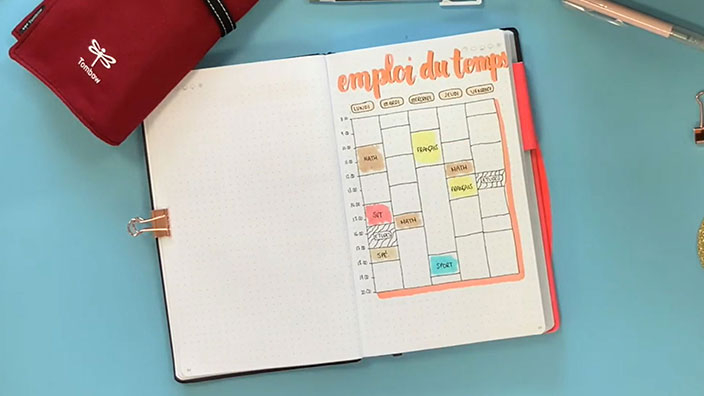Emploi du temps