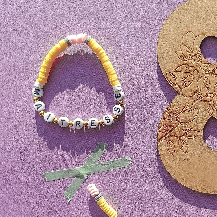 Bracelet inspiration crayon