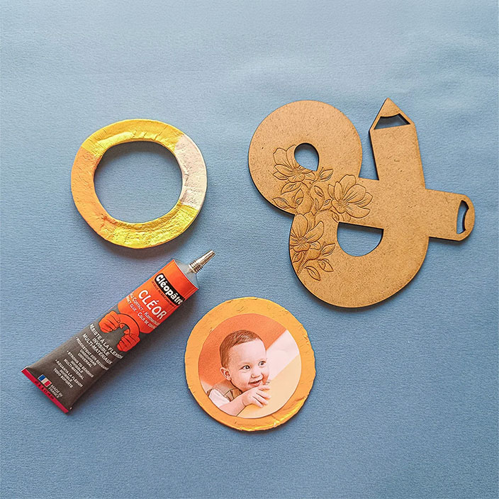 Assemblage des photos
