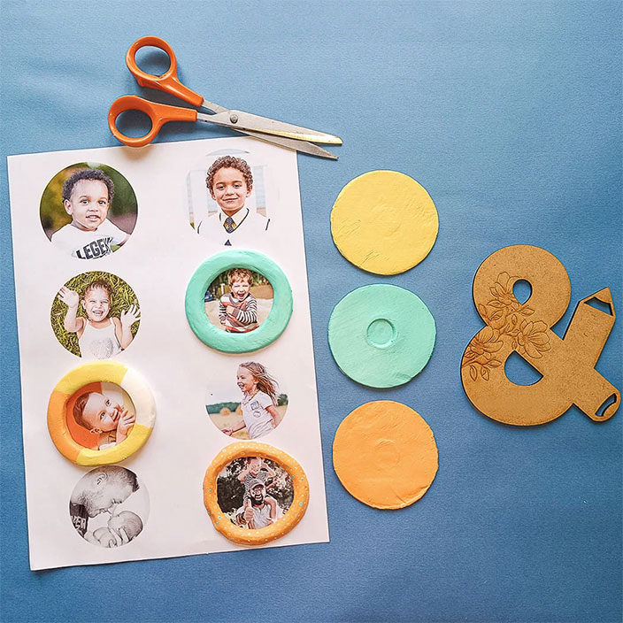 Assemblage des photos