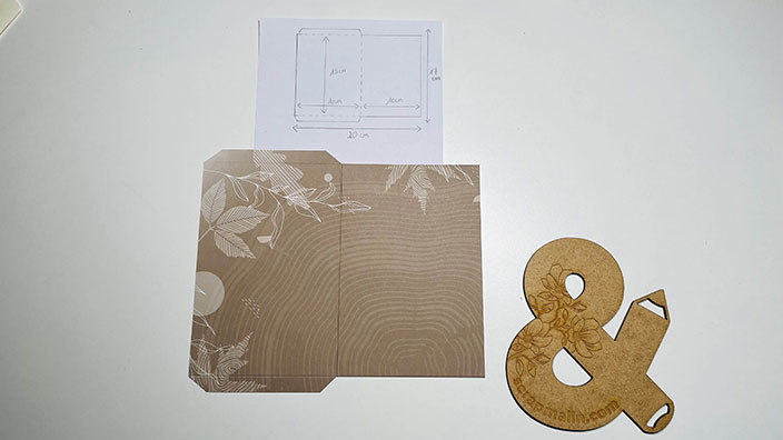 Fabrication des pochettes en papiers