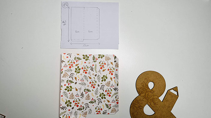 Fabrication des pochettes en papiers