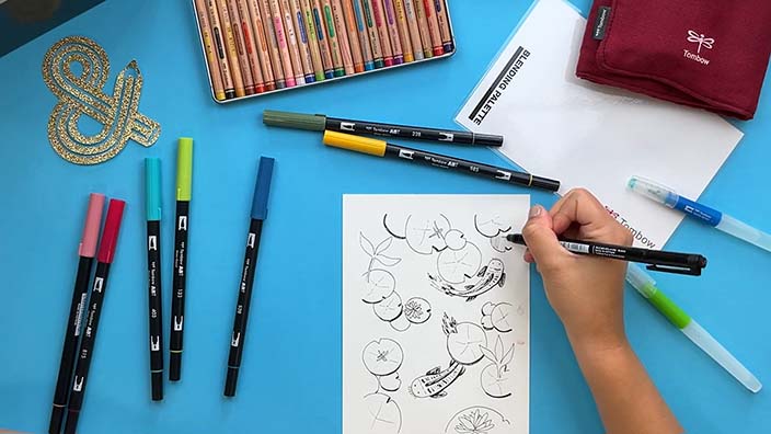 Préparation du dessin