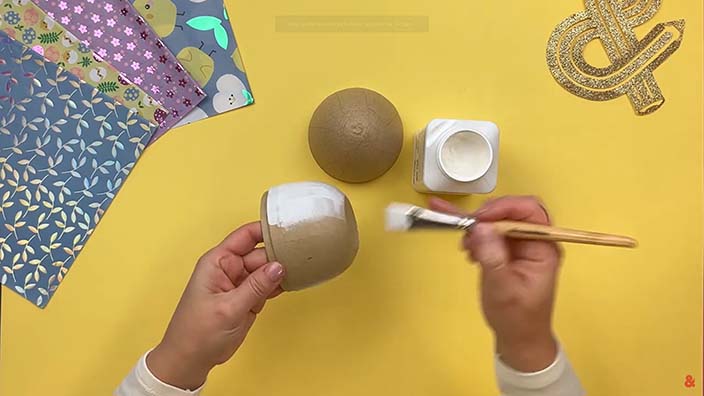 Application du gesso