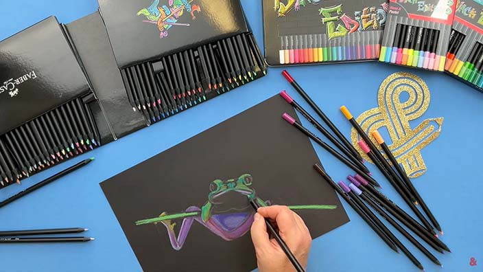 Mise en couleur de la tête