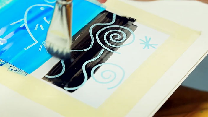 Explorez l'encre de Chine