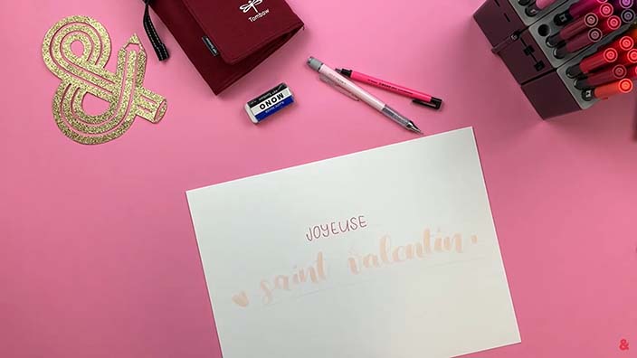 Le lettering