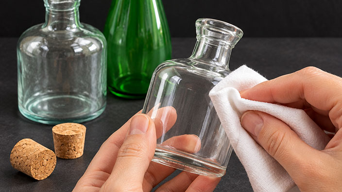 Préparer les bouteilles