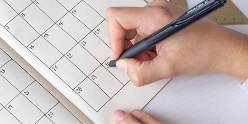 Numérotation des jours