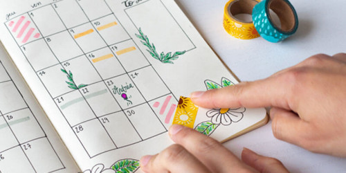 Ajout de Washi Tape