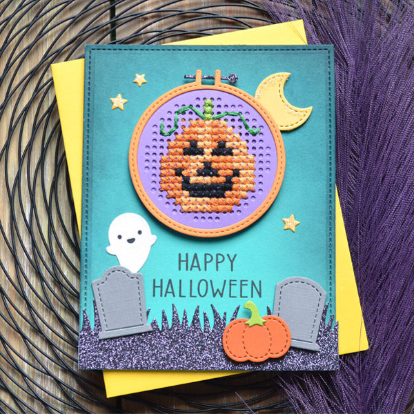Carte Citrouille d'Halloween