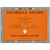 Papier aquarelle Arches bloc de 20 feuilles 26 x 36cm 300g grain torchon