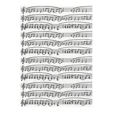 Papier Décopatch 30 x 40cm 468 partition musique
