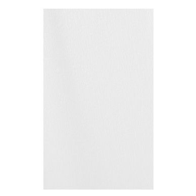 Papier crépon en rouleau 60% 2.50 x 0.50m blanc