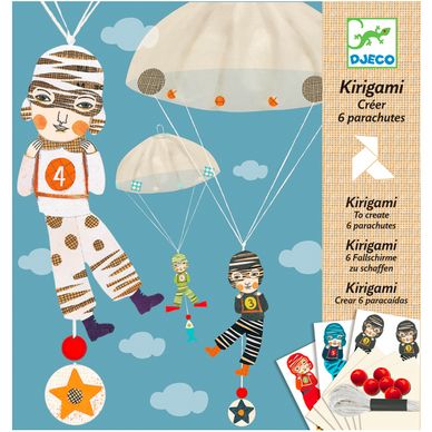 Coffret kirigami Parachutes