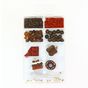 Kit de perles et breloques gourmandes chocolat