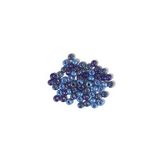 Perle en verre opaque bleues 6,7 mm - 55 g