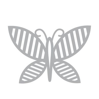 Dies papillon2 7 x 7 cm  Nature