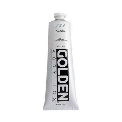 Peinture acrylique extra-fine blanc de zinc 150 ml Golden ...