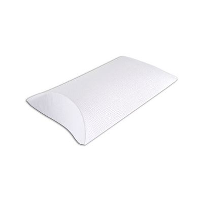 Boîtes Pillow Box blanches 7 x 10,3 x 2,5 cm 6 pièces
