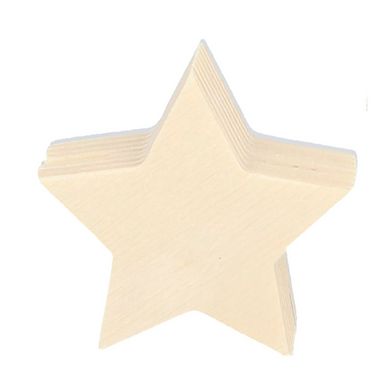 Porte-nom étoile 5,2 x 5 x 1,8 cm - 3 pces