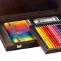 Coffret beaux-arts en bois - 30 crayons Prismalo + 40 NEOCOLOR II