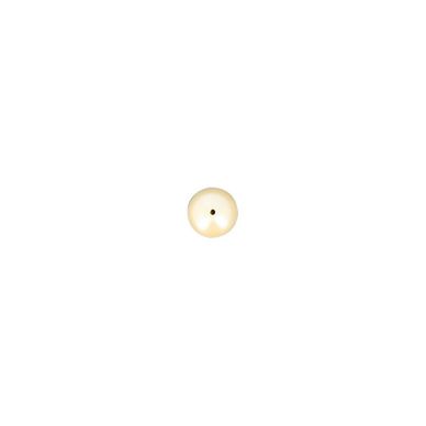 Perle ronde synthétique nacrée champagne - 14 mm