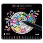 Crayon de couleur Color Collection - 24 couleurs en boite métal