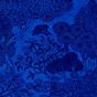Papier Lokta Imprimé 50 x 75 cm Bleu motif Jungle