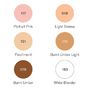 Feutre Pigment Marker - 6 Couleurs peau