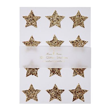 Stickers étoiles dorées x 120 pcs