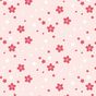 Tissu 50 x 140 cm Petites fleurs rose