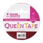 Ruban adhésif décoratif Queen Tape 48 mm x 8 m Rouge uni