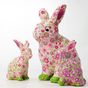 Lapin assis taille 7 x 4,5 x 11,1 cm