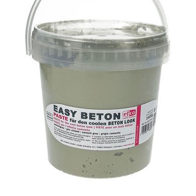 Pâte de texture imitation Béton gris ciment Easy 1,4 kg