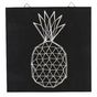 Tableau String Art set Ananas support 22 x 22 cm