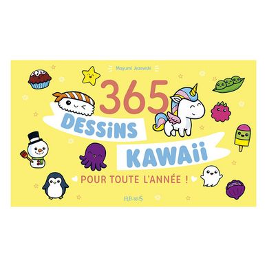 Livre 365 dessins kawaii pour toute l'année !