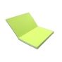 Carnet 10 x 15 cm Bicolore Paons 60 pages Vert 100 g/m²