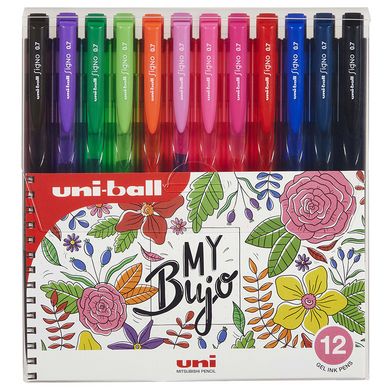 Stylo roller Signo My Bujo 0.7 mm 12 couleurs Set 2