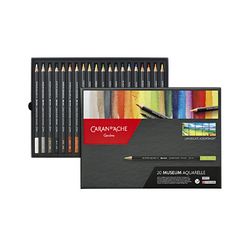 Crayon de couleur Museum Aquarelle - boite de 24 couleurs