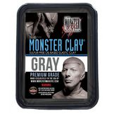 Pâte à modeler Monster Clay Gray 2,05 kg Médium gris
