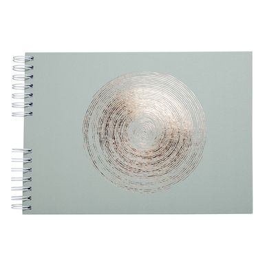 Album Photo à Spirales 50 pages blanches 32 x 22 cm Ellipse Vert