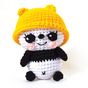 Mini Amigurumi Nana le Panda 10 cm