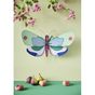 Décoration murale 3D 34 x 7 x 19.5 cm Papillon Mint Forest