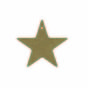 Étoile Star Percée 6 mm x 14 x 14 cm