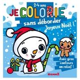 Livre de coloriage Je colorie sans déborder Joyeux Noël !