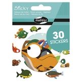 Stickers repositionnables Stick Story Animaux de la rivière