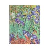 Carnet Rigide 18 x 23 cm 144 p Uni Iris de Van Gogh
