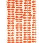 Papier népalais 28 x 21,5 cm 12 pcs Foil Orange